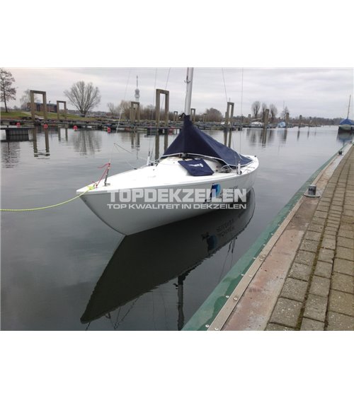 Yngling cockpit cover Bluetex Navy blue