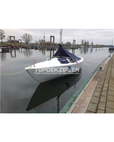 Yngling cockpit cover Bluetex Navy blue