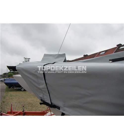 Yngling transport boatcover Polytex Navy blue