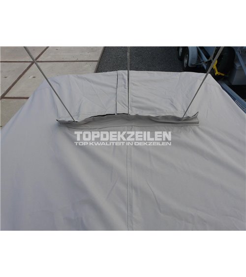 Draak dektent - staande mast Polytex lava grey