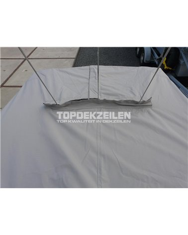 Draak dektent - staande mast Polytex lava grey