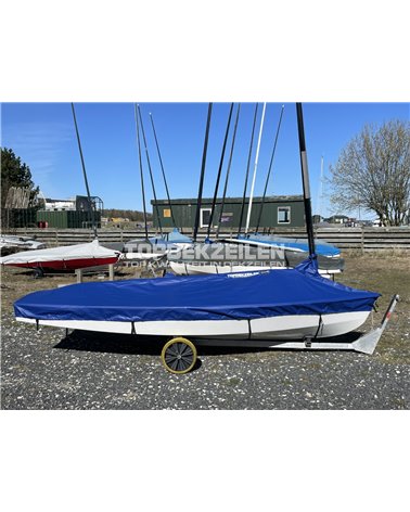 OK-dinghy dekzeil Bluetex Dark Navy blue