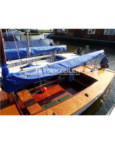 BM boomcover Polycotton Light Marine blue