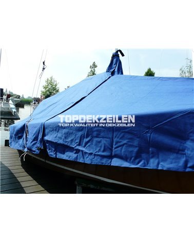 Spanker boatcover Bluetex Navy blue