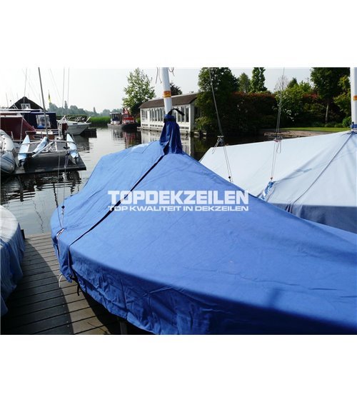Spanker boatcover Bluetex Navy blue