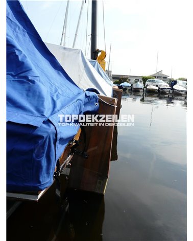 Spanker boatcover Bluetex Navy blue