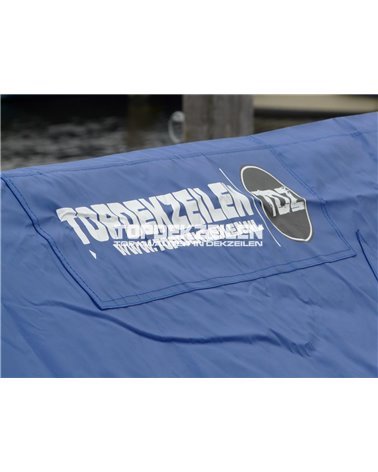 Spanker boatcover Bisonyl Dark Marine blue