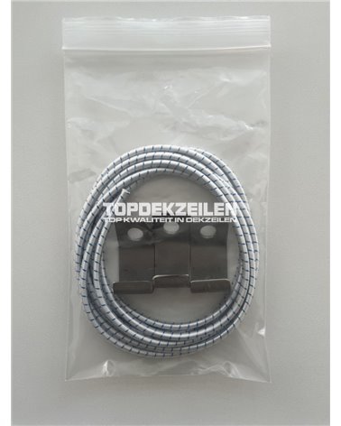 RVS Haken für die Polyvalk (für eine gerade Stoßkante)