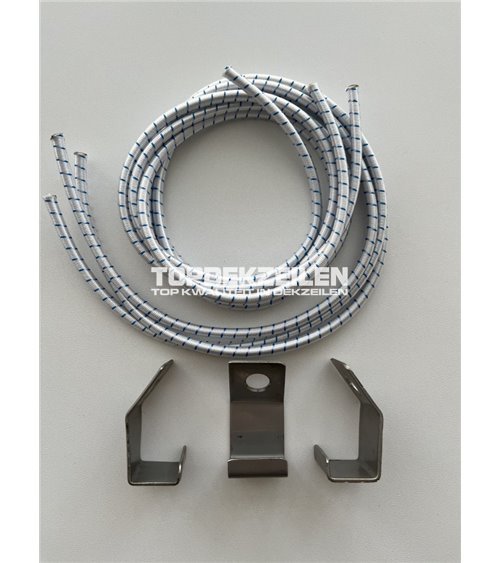 RVS Haken für die Polyvalk (für eine gerade Stoßkante)