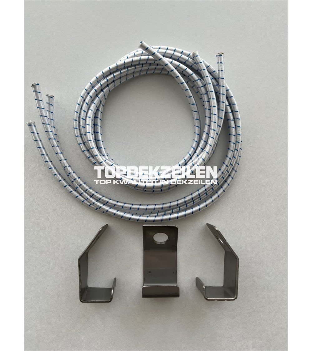 RVS Haken für die Polyvalk (für eine gerade Stoßkante)