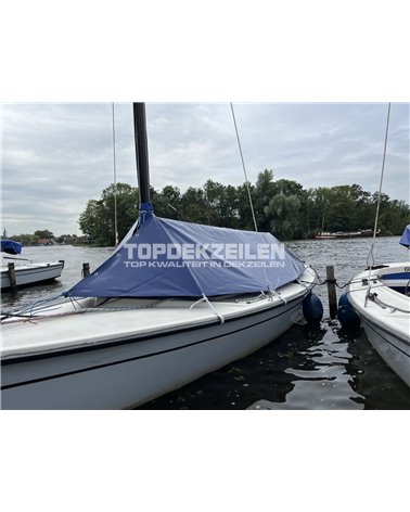 Polyvalk kuiptent over giek Bisonyl Dark Marine blue