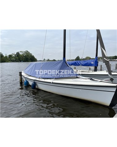 Polyvalk kuiptent over giek Bisonyl Dark Marine blue