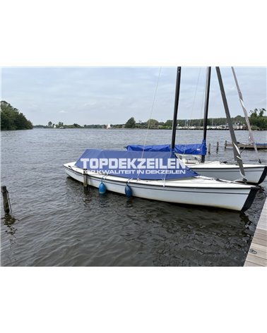 Polyvalk kuiptent over giek Bisonyl Dark Marine blue
