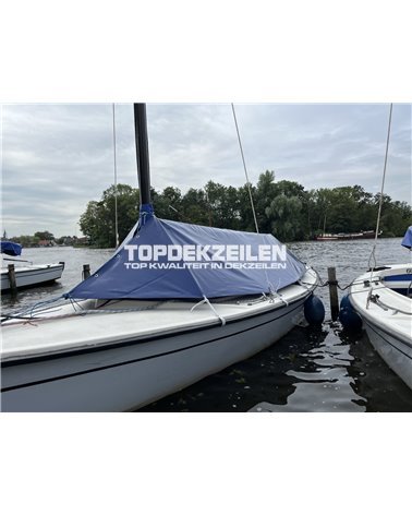 Polyvalk kuiptent over giek Bisonyl Dark Marine blue
