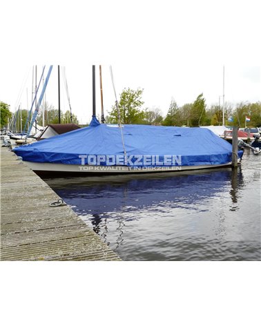 Geuzen Polyvalk boatcover Bisonyl Dark Marine blue