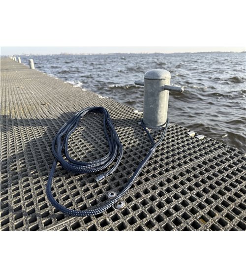 TDZ Landvast 8mm 6mtr - Navy blue